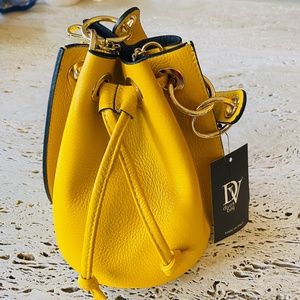 Italian Genuine Leather Bucket Bag